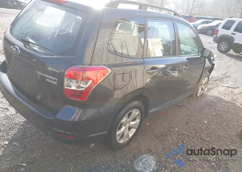 2015 Subaru Forester 2.5I from USA, damaged, VIN JF2SJABC3FH829451